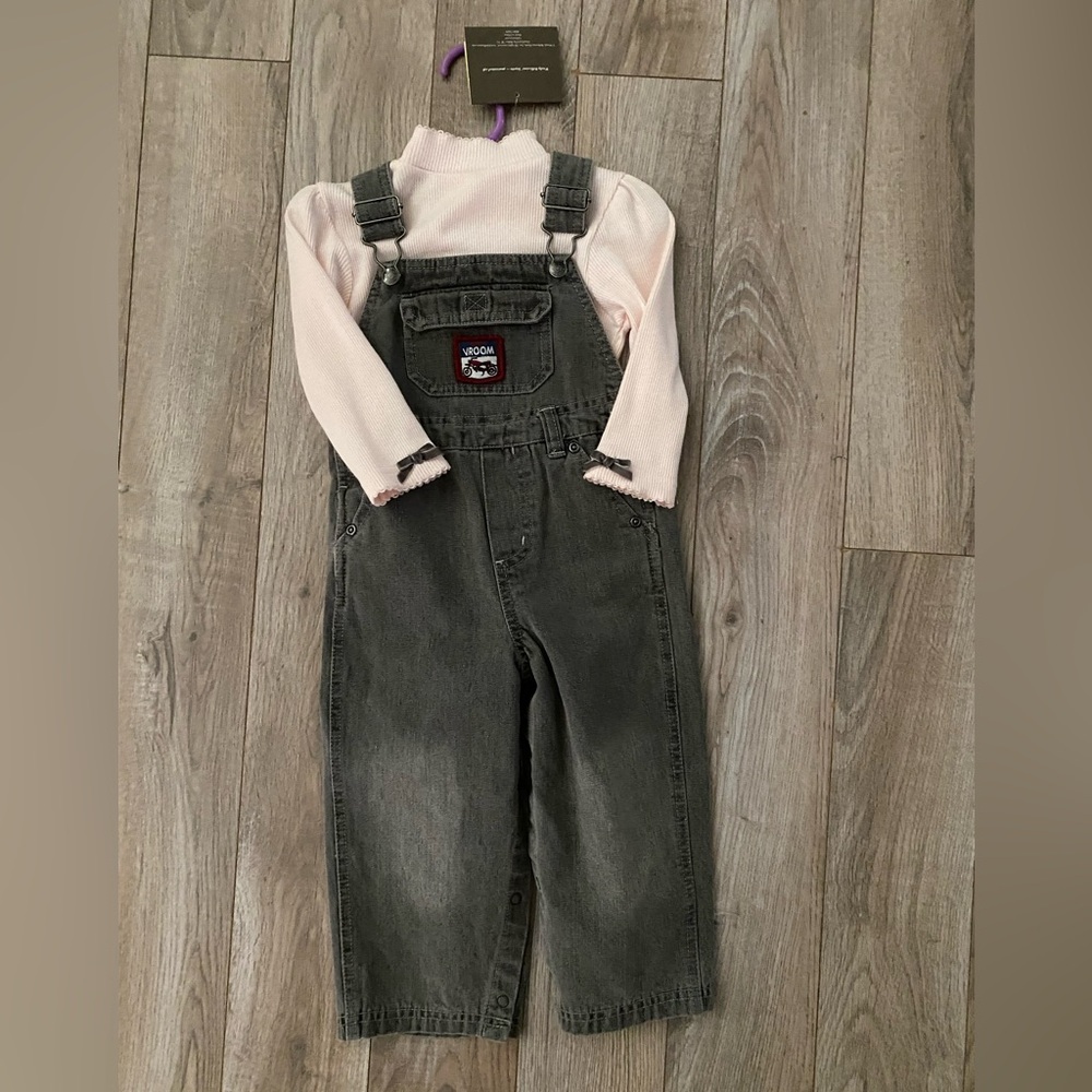 Koala Kids coveralls and Wendy Bellissimo mock turtle neck size 18 month